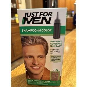Just for Men Shampoo-In Hair Dye for Men H-15 Dark Blond/Lightest Brown